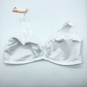 Royce Grace Support Bra 513 Wireless White 48DD
